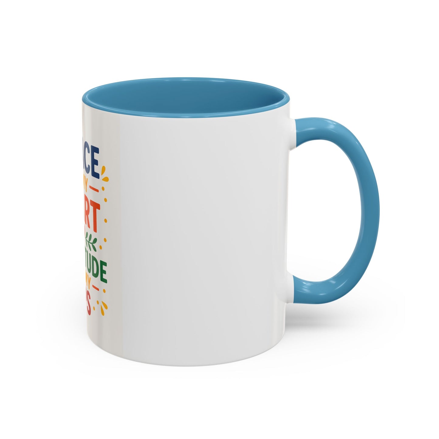 Coffee Mug Inspirational Grace in my Heart 11oz