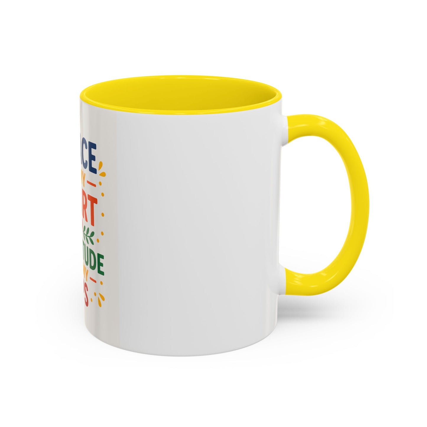 Coffee Mug Inspirational Grace in my Heart 11oz