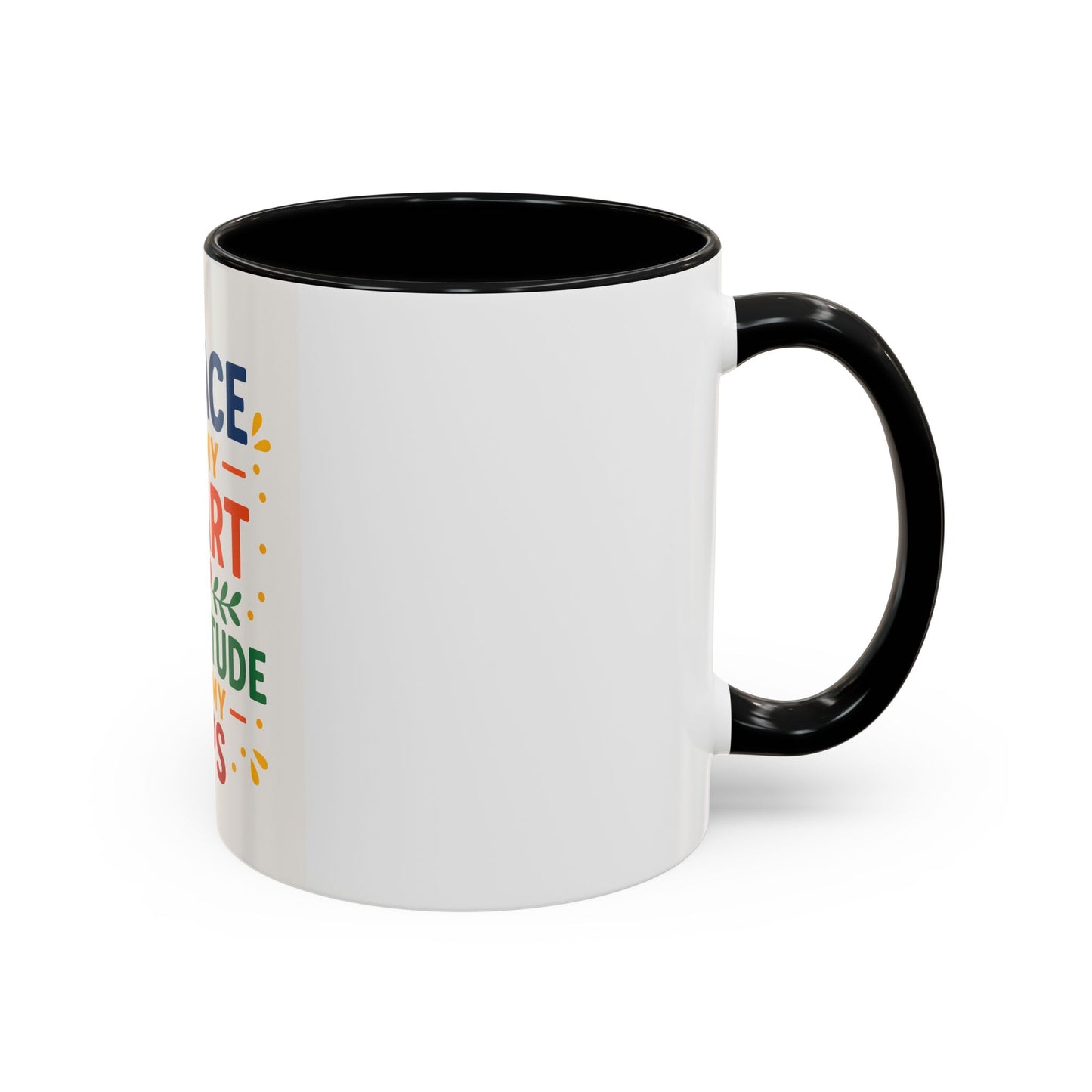 Coffee Mug Inspirational Grace in my Heart 11oz