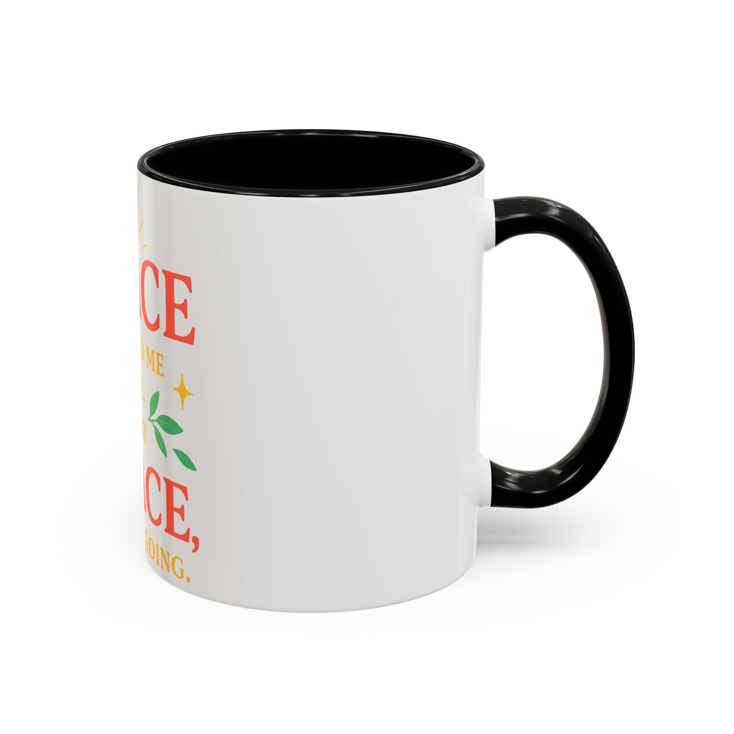 Mug - "Grace will Carry You" Spiritual Quote Coffee Mug (11, 15oz)