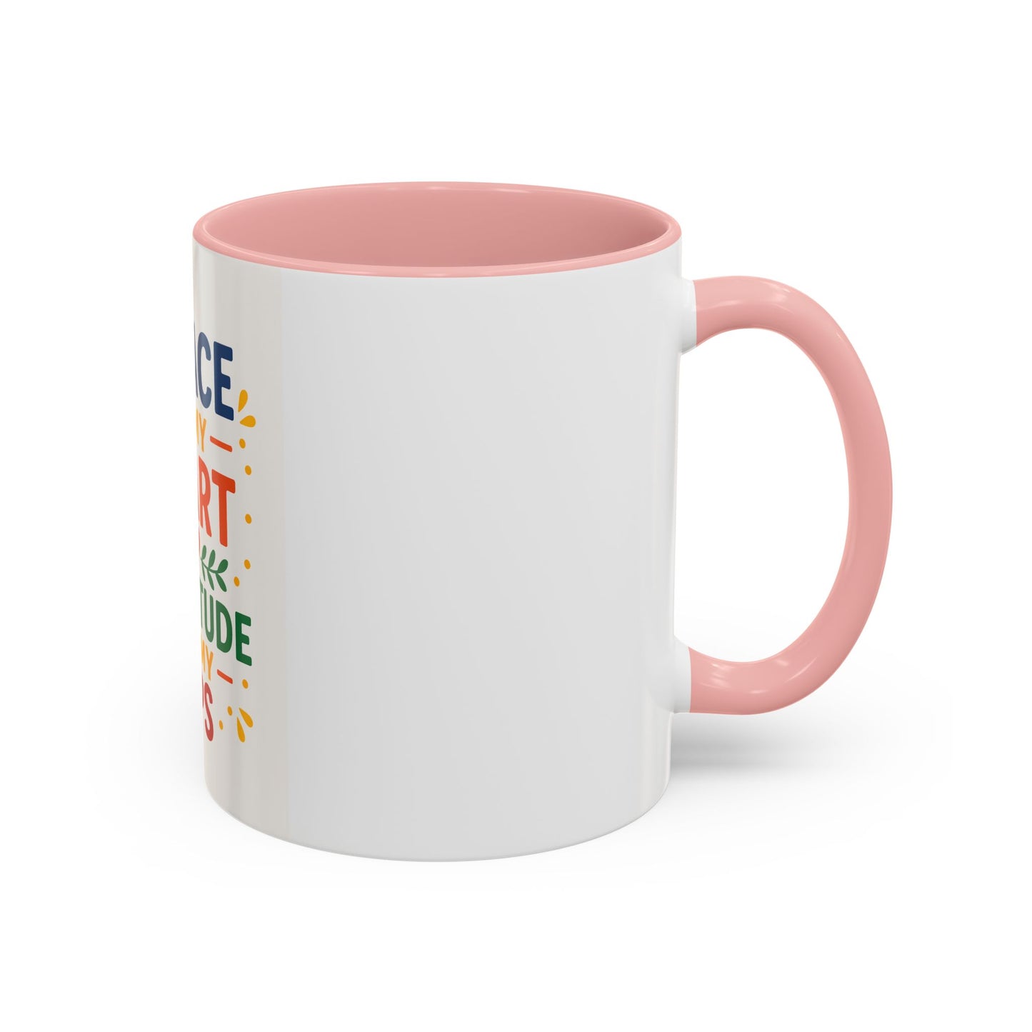 Coffee Mug Inspirational Grace in my Heart 11oz