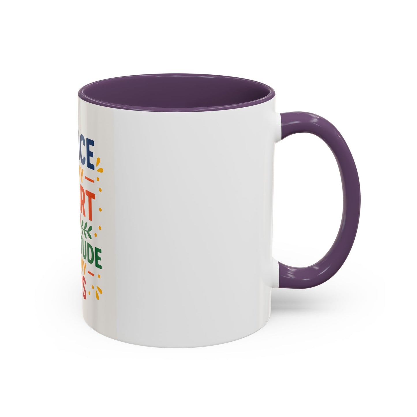 Coffee Mug Inspirational Grace in my Heart 11oz
