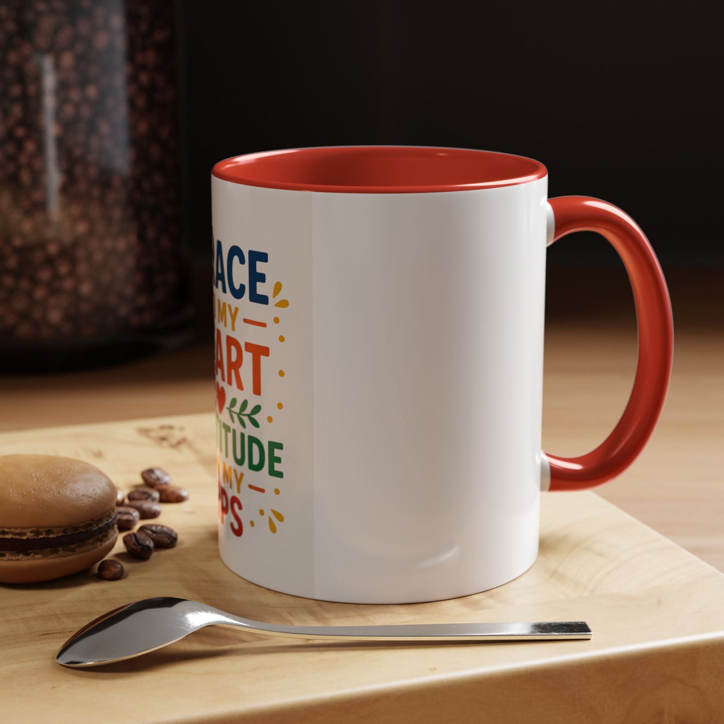 Coffee Mug Inspirational Grace in my Heart 11oz