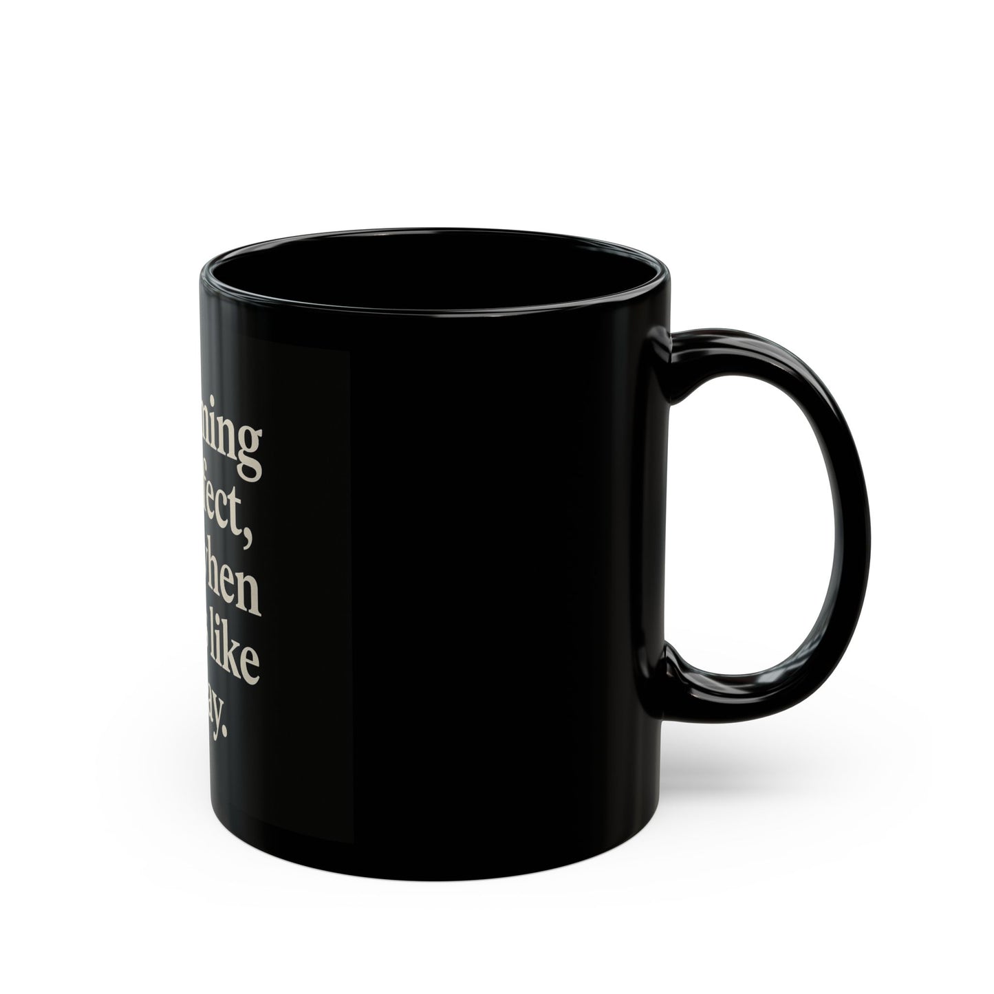 Inspirational Coffee Mug - His Timing is Perfect, Gift for Friends, Motivational Drinkware, Faith-Based Gift, Daily Affirmation Cup