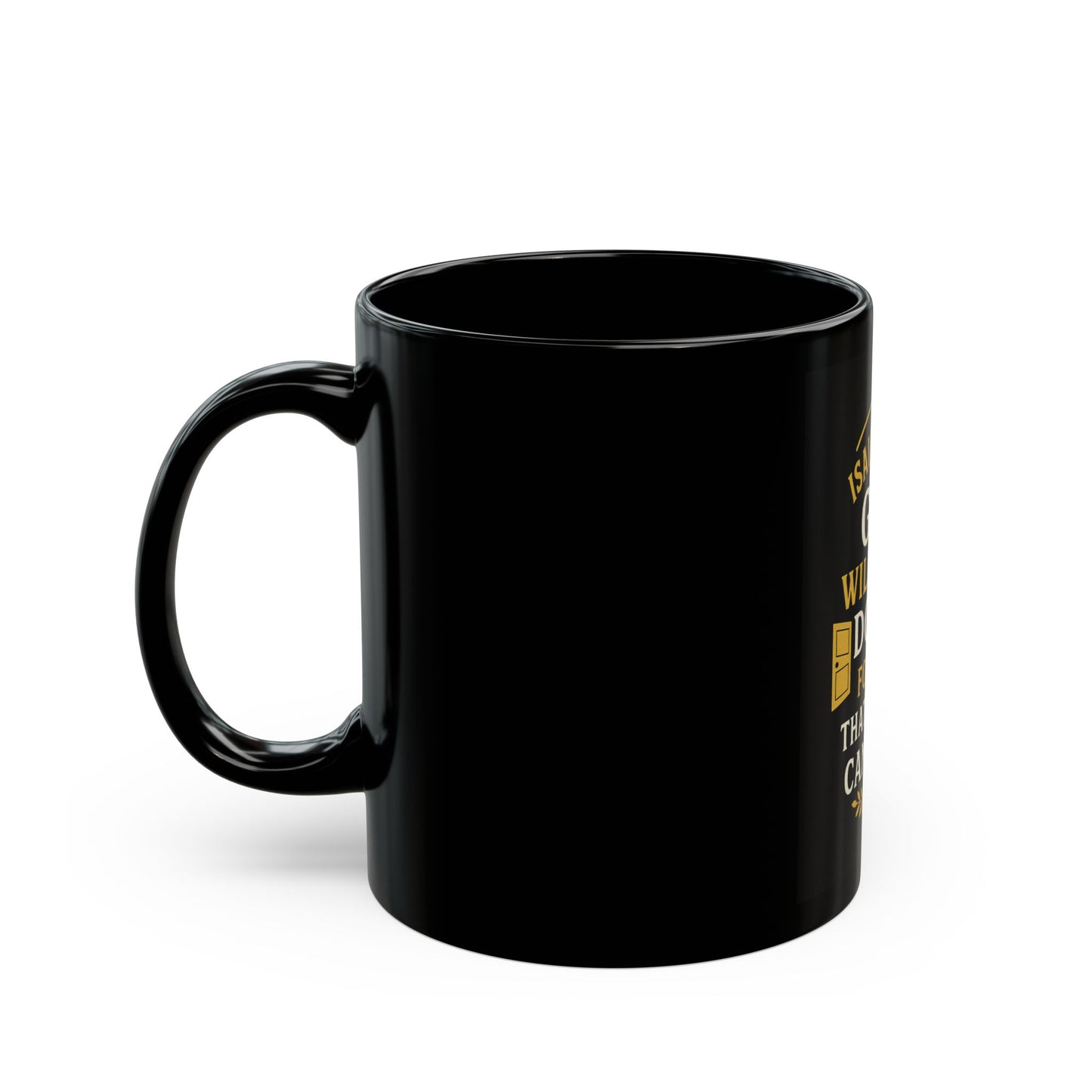 Mug - God Will Open Doors Isaiah 22:22, Religious Christian Gift