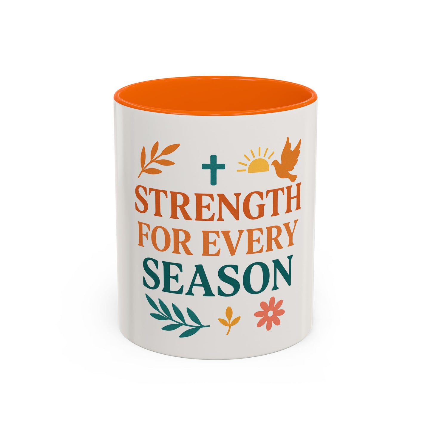 Inspirational Coffee Mug - Strength for Every Season | Motivational Drinkware | Gift for Faith | Home or Office Decor | Summer, [...]