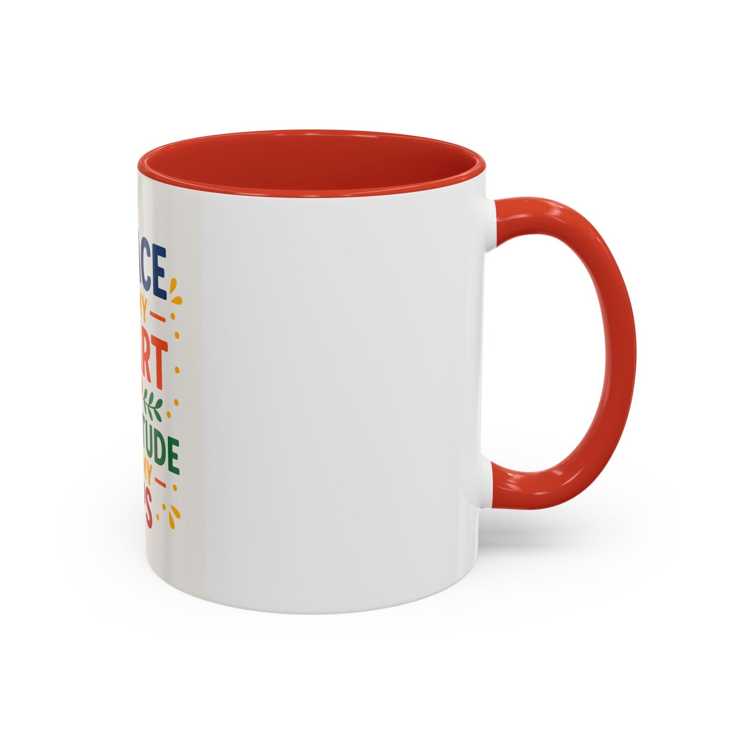 Coffee Mug Inspirational Grace in my Heart 11oz