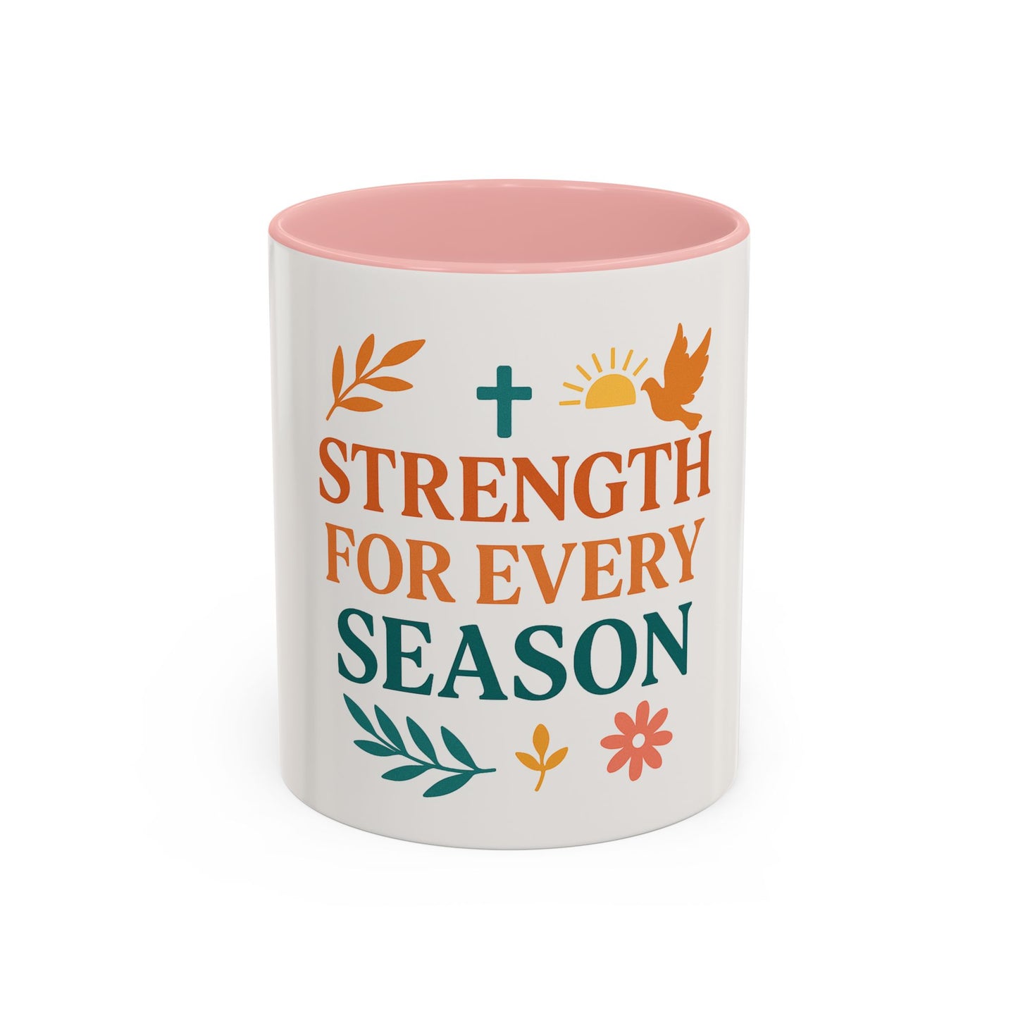 Inspirational Coffee Mug - Strength for Every Season | Motivational Drinkware | Gift for Faith | Home or Office Decor | Summer, [...]