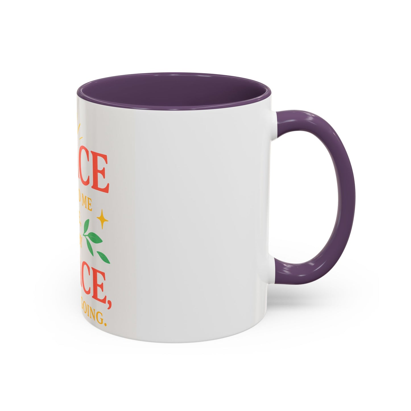 Mug - &quot;Grace will Carry You&quot; Spiritual Quote Coffee Mug (11, 15oz)