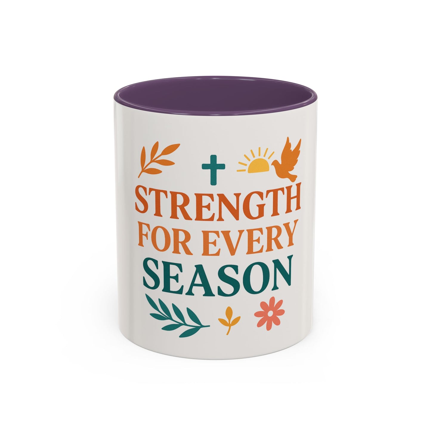 Inspirational Coffee Mug - Strength for Every Season | Motivational Drinkware | Gift for Faith | Home or Office Decor | Summer, [...]