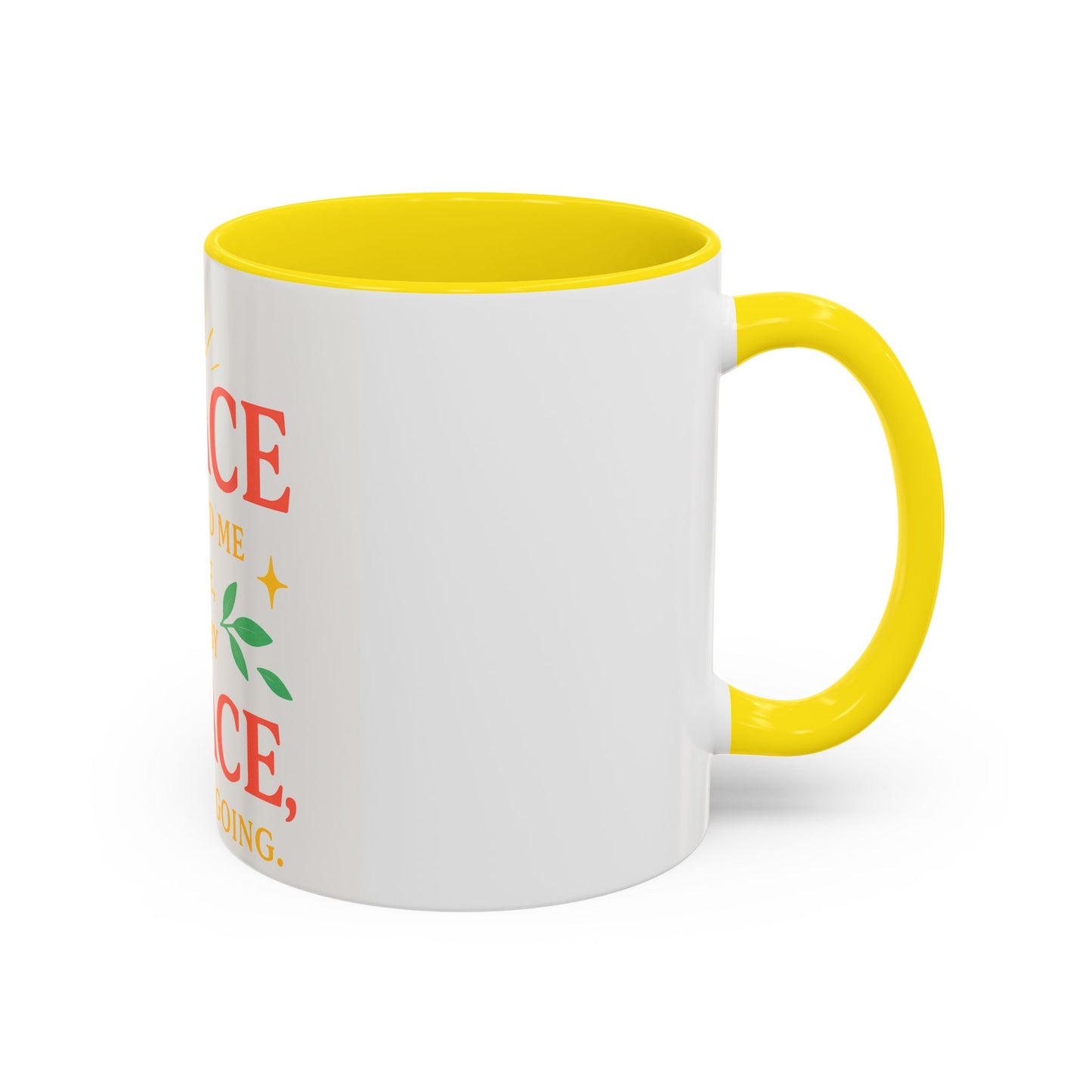 Mug - &quot;Grace will Carry You&quot; Spiritual Quote Coffee Mug (11, 15oz)