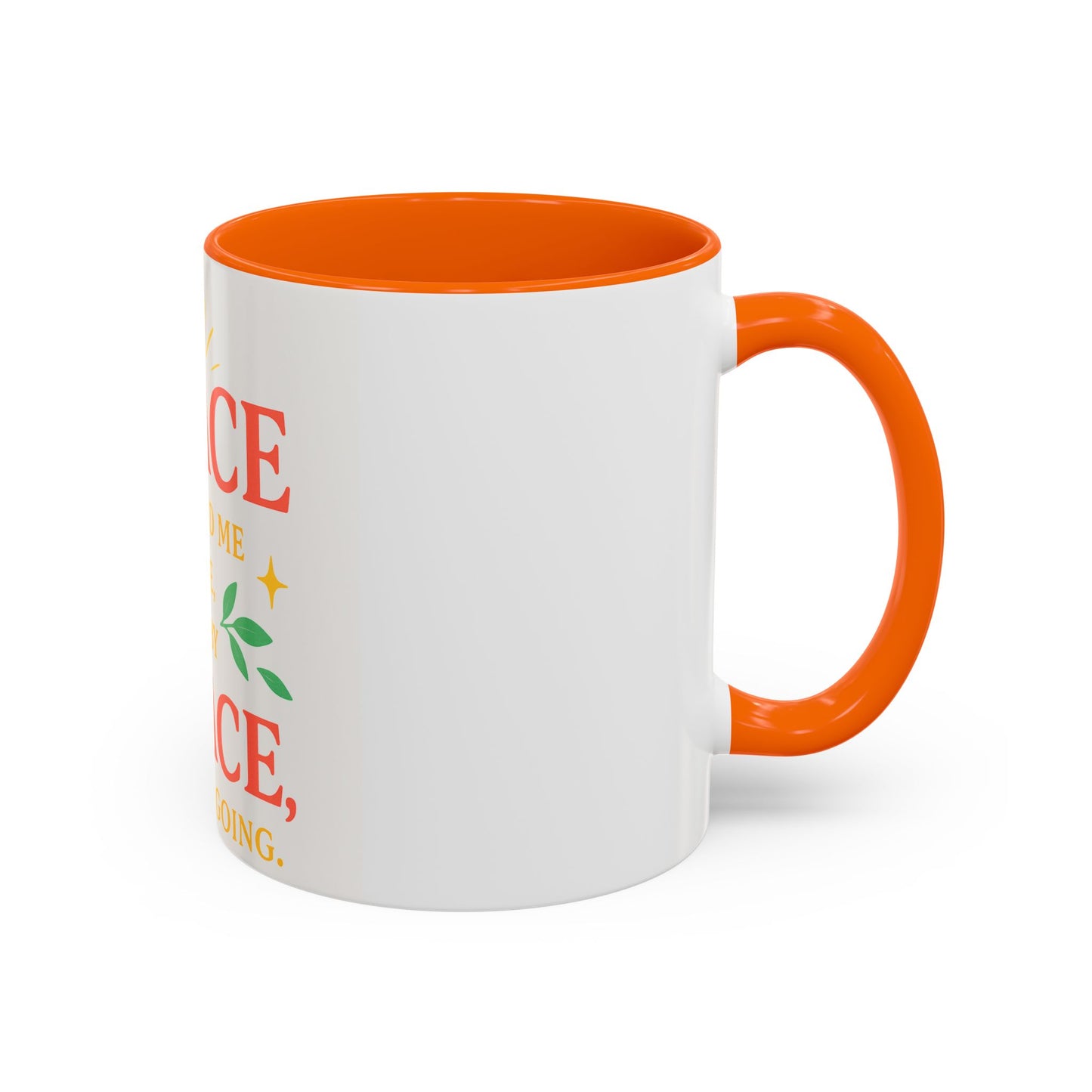 Mug - &quot;Grace will Carry You&quot; Spiritual Quote Coffee Mug (11, 15oz)