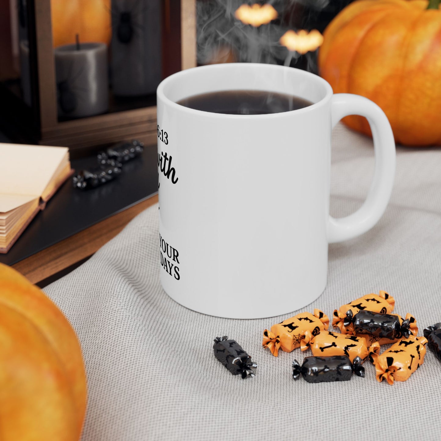 Inspirational Ceramic Mug - "God is with you, even on your hardest days" - Perfect Gift for Loved Ones, Motivational Coffee Cup, [...]