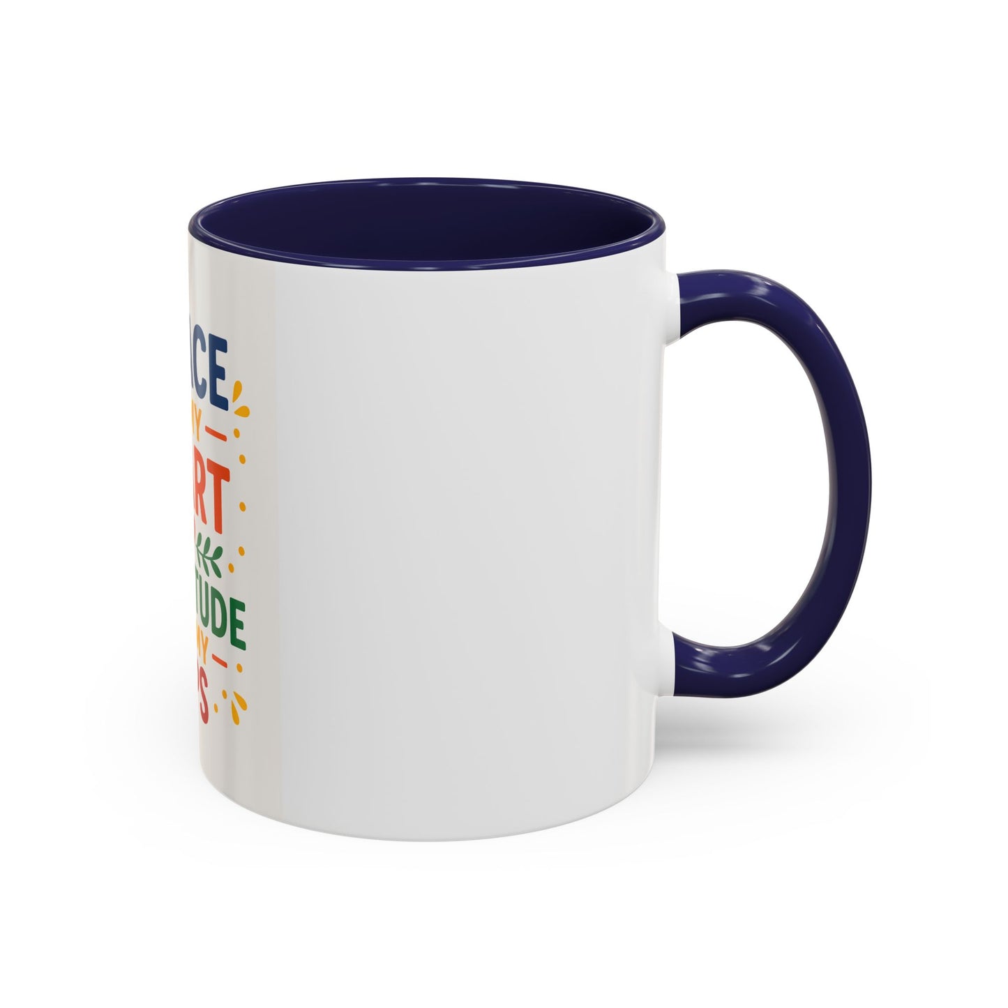 Coffee Mug Inspirational Grace in my Heart 11oz